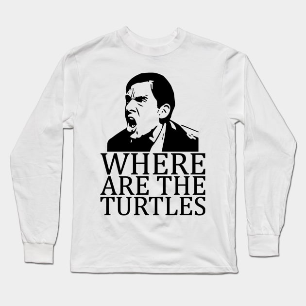 Where Are the Turtles? Long Sleeve T-Shirt by mariansar